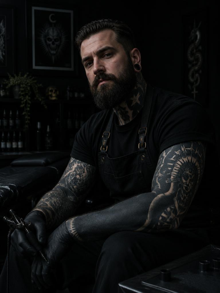 Declan Burke, Blackwork artist